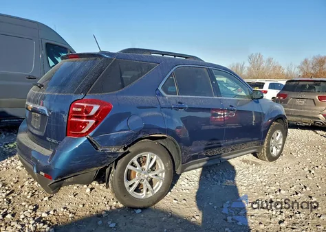 2016 Chevrolet Equinox Lt из США, поврежденный, VIN 2GNALCEK6G6199412